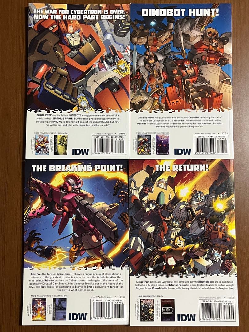 Transformers: Robots in Disguise 1-4巻セット