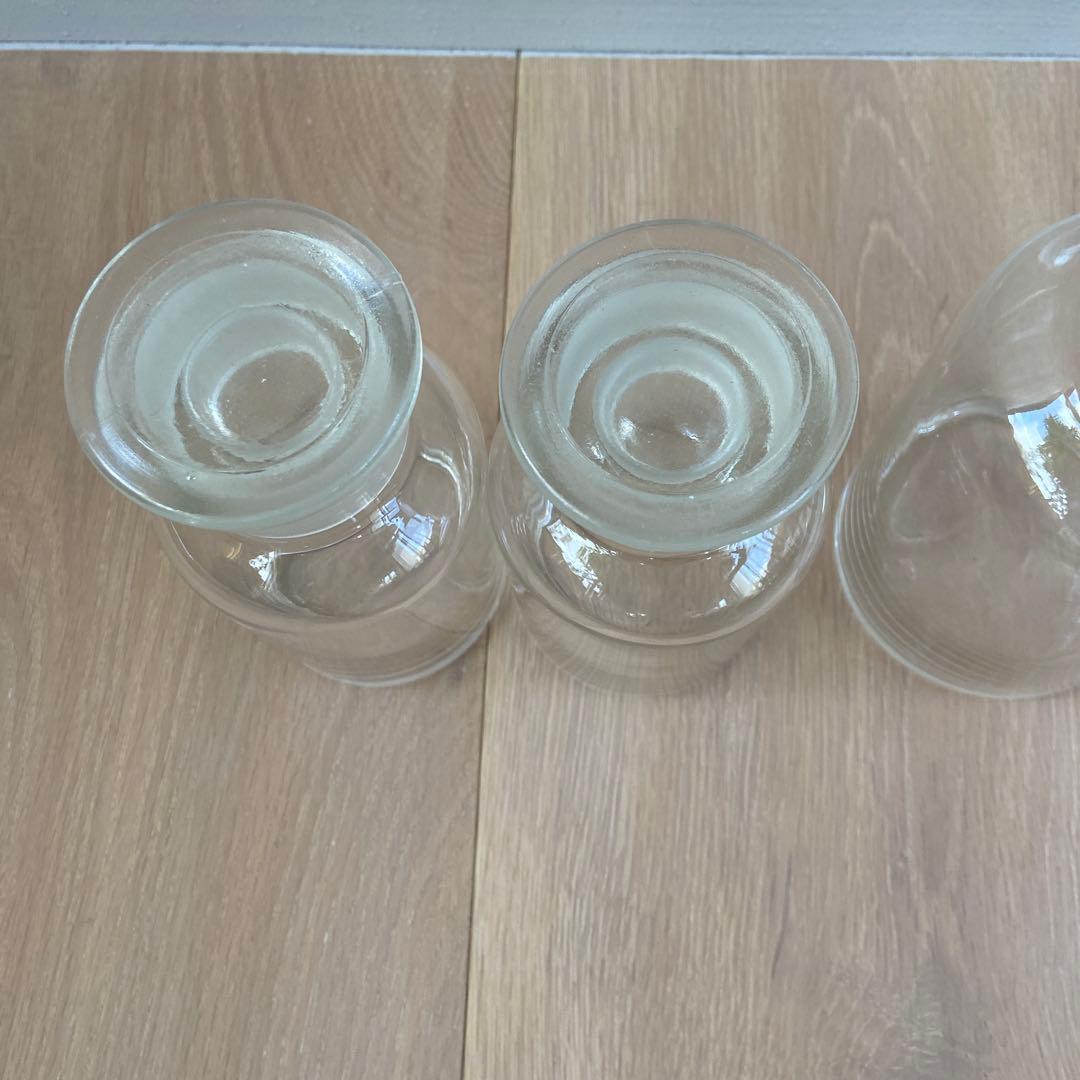 小泉硝子製作所 / 広口試薬瓶4つセット