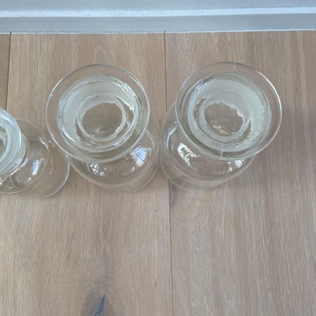 小泉硝子製作所 / 広口試薬瓶4つセット