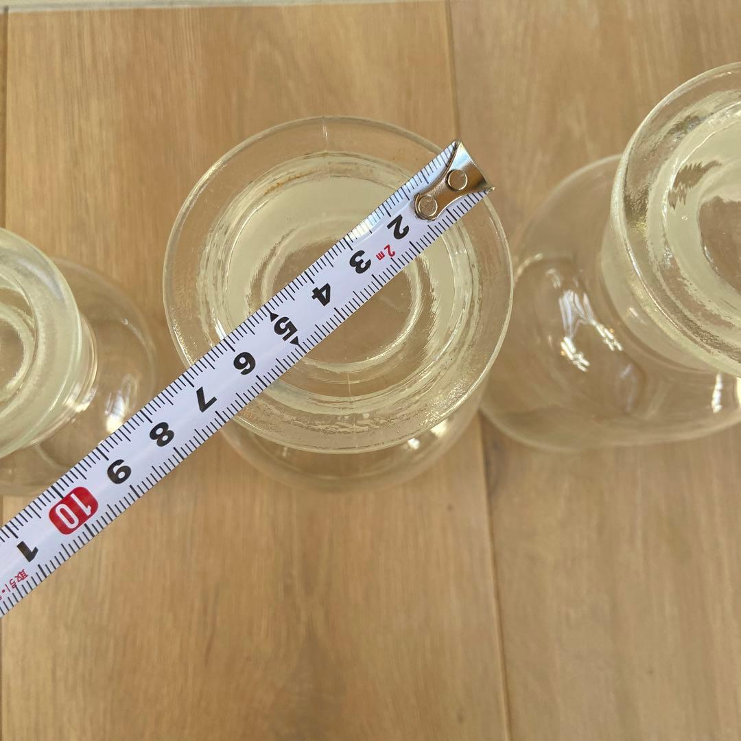 小泉硝子製作所 / 広口試薬瓶4つセット