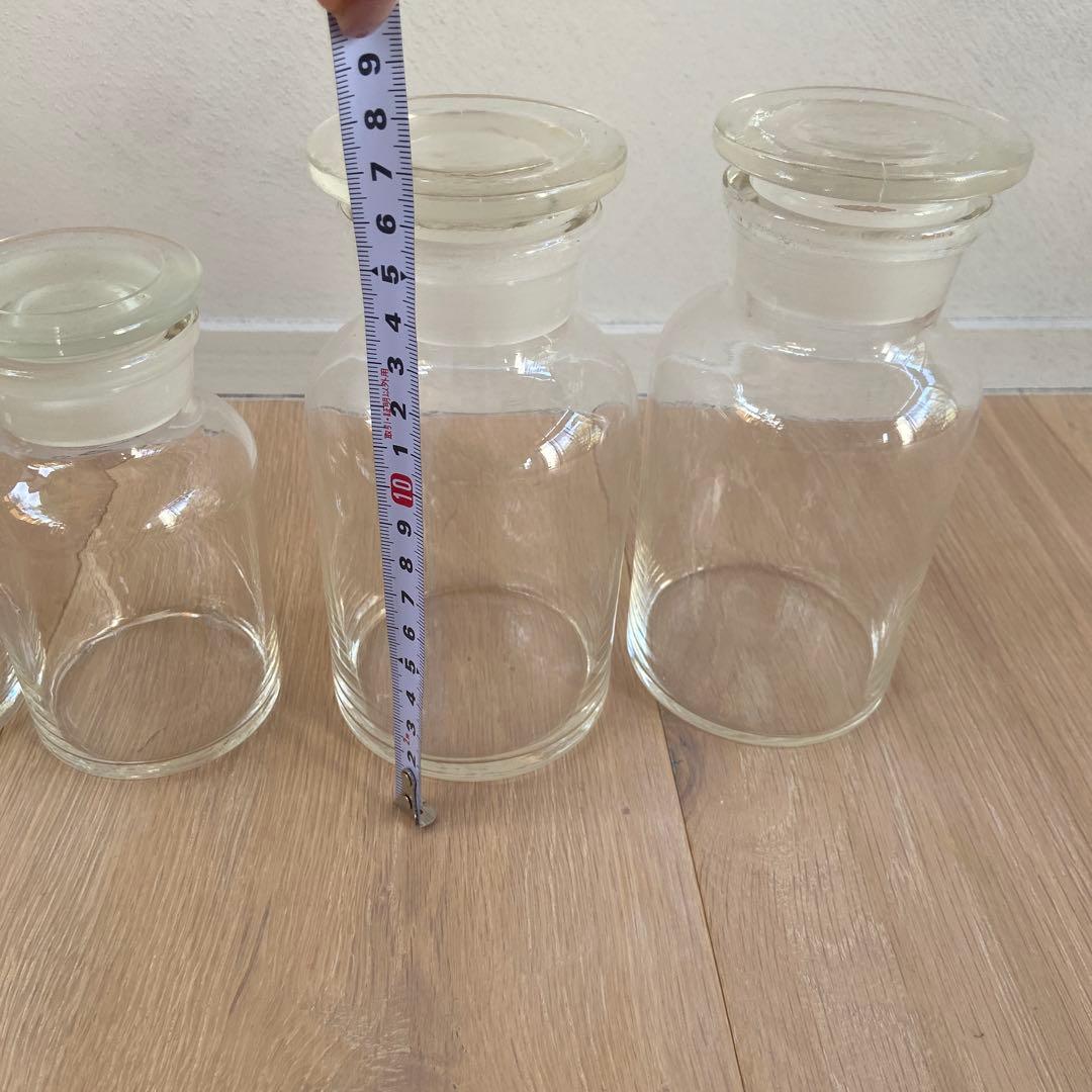 小泉硝子製作所 / 広口試薬瓶4つセット