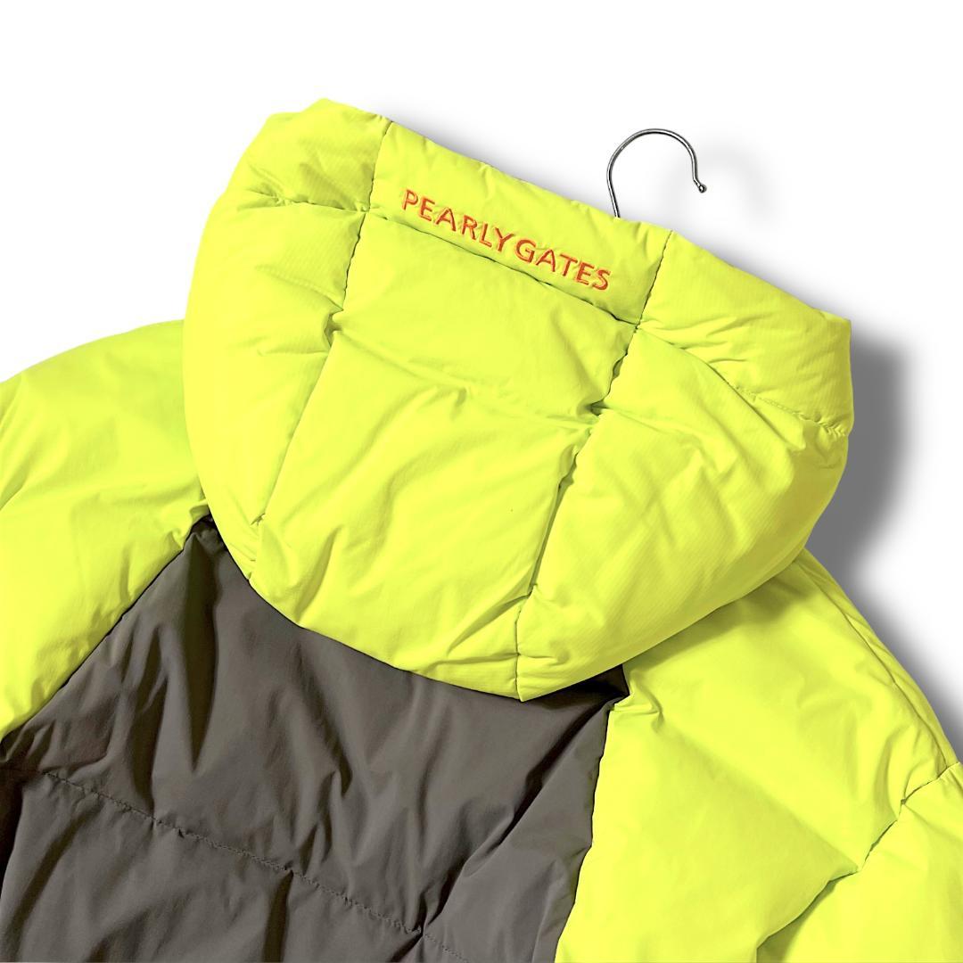 1 パーリーゲイツ 撥水防風防寒保温 テクノストレッチ 光電子ダウンジャケット