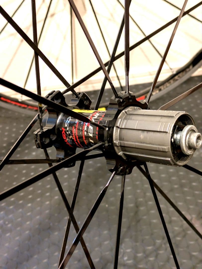 mavic ksyrium elite前後セット　シマノフリー10s