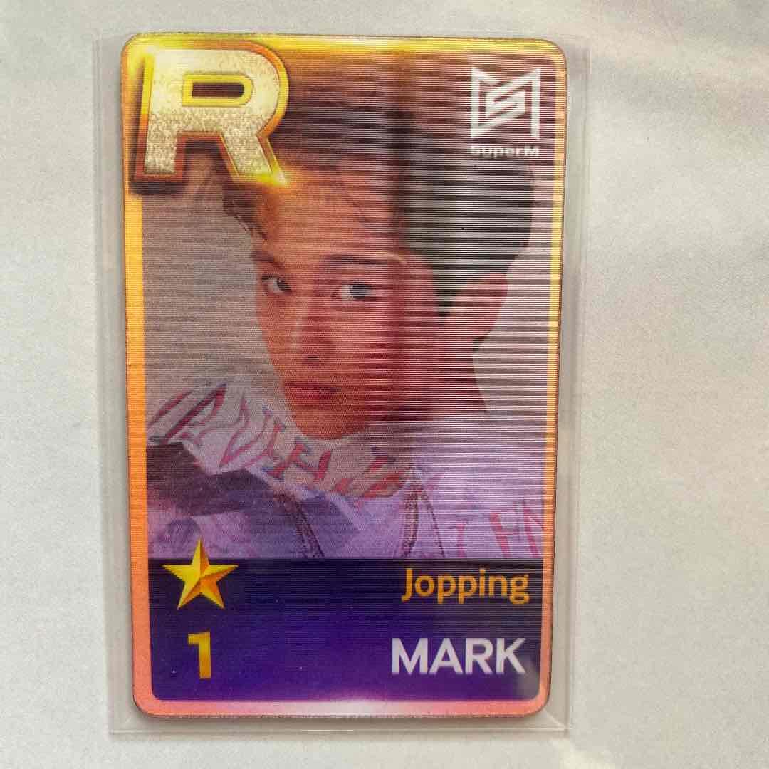 Super m NCT マーク レンチキュラー シュスエム スパエム トレカ