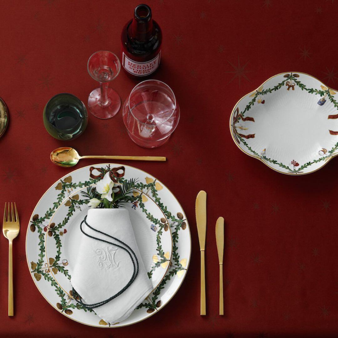 未使用❤️ロイヤルコペンハーゲン❤️スターフルーテッド❤️ディナー皿　27センチ