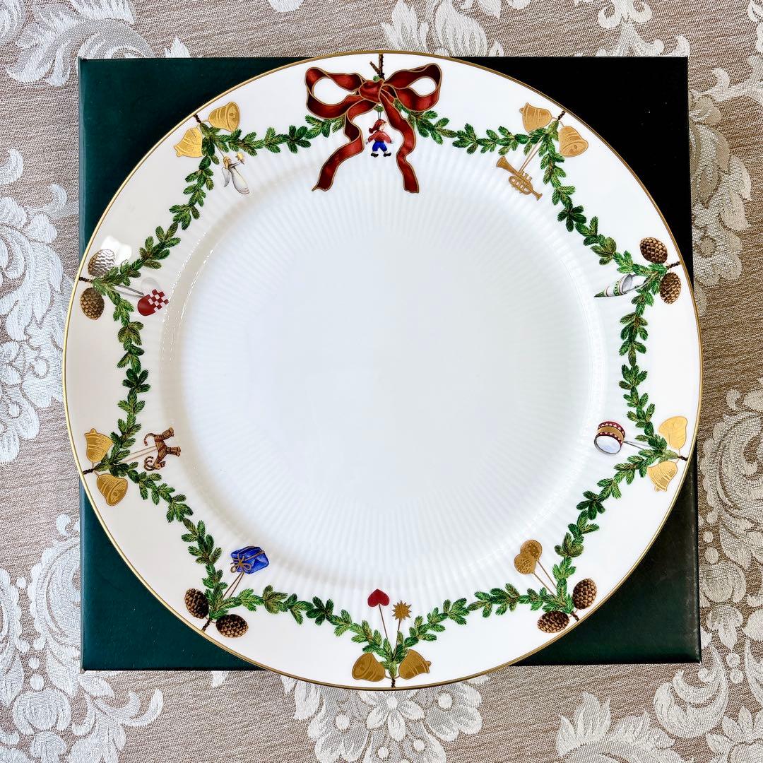 未使用❤️ロイヤルコペンハーゲン❤️スターフルーテッド❤️ディナー皿　27センチ