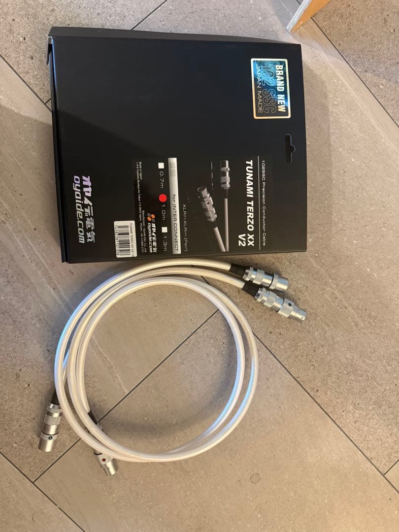 TUMAMI TEZ20 XX V2 オーディオケーブル ほぼ新品