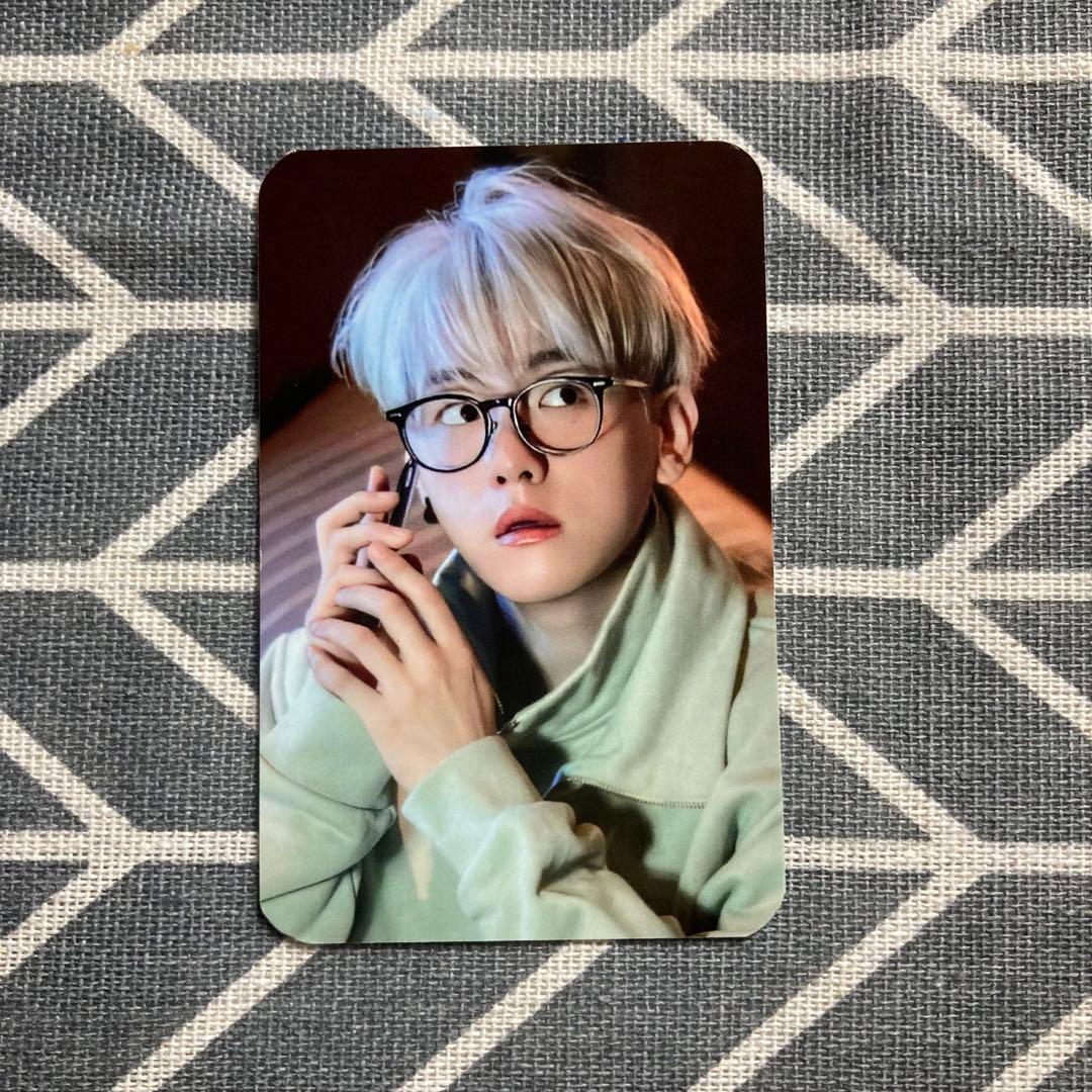 EXO BAEKHYUN 日本 ベッキョン 当選 トレカ③ シリアル