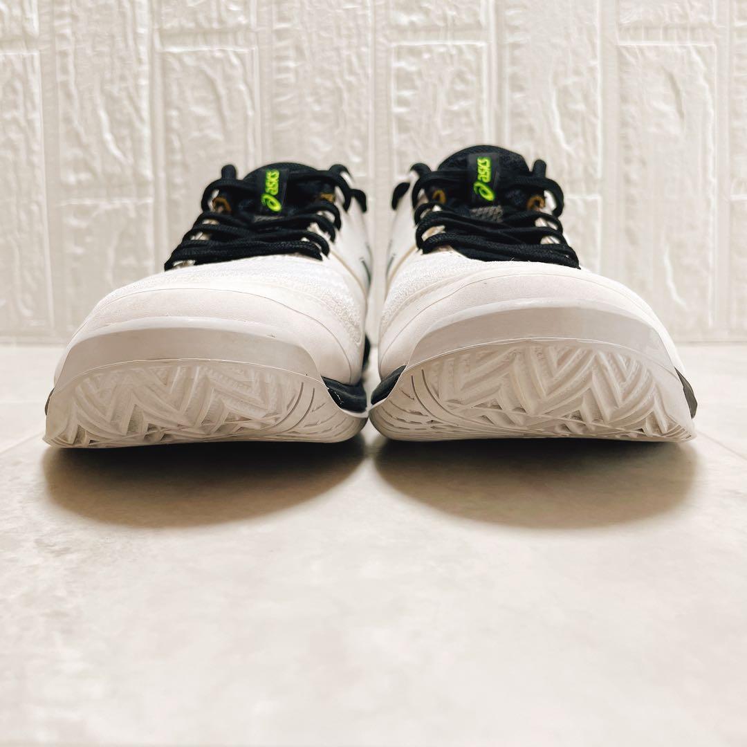 アシックス ゲルタクティック12 バレーボール ホワイト/ブラック 24cm