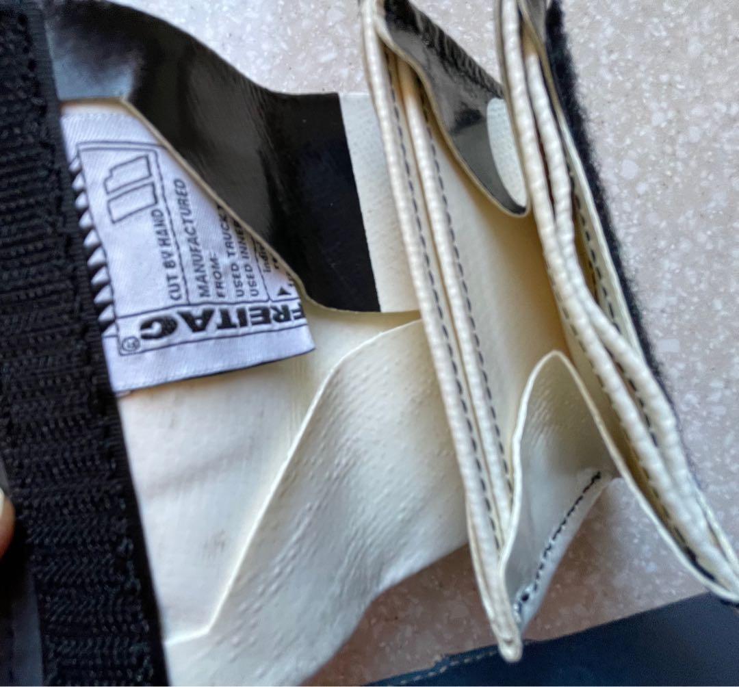 FREITAG フライターグ　F50 スモールウォレット　カードケース　黒白