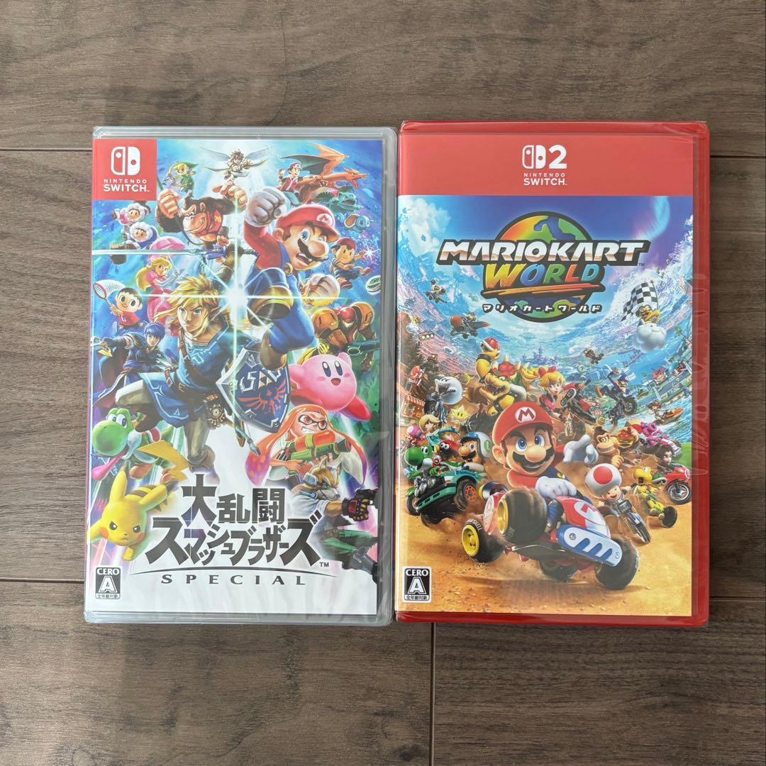 マリオカートワールド　大乱闘スマッシュブラザーズセット