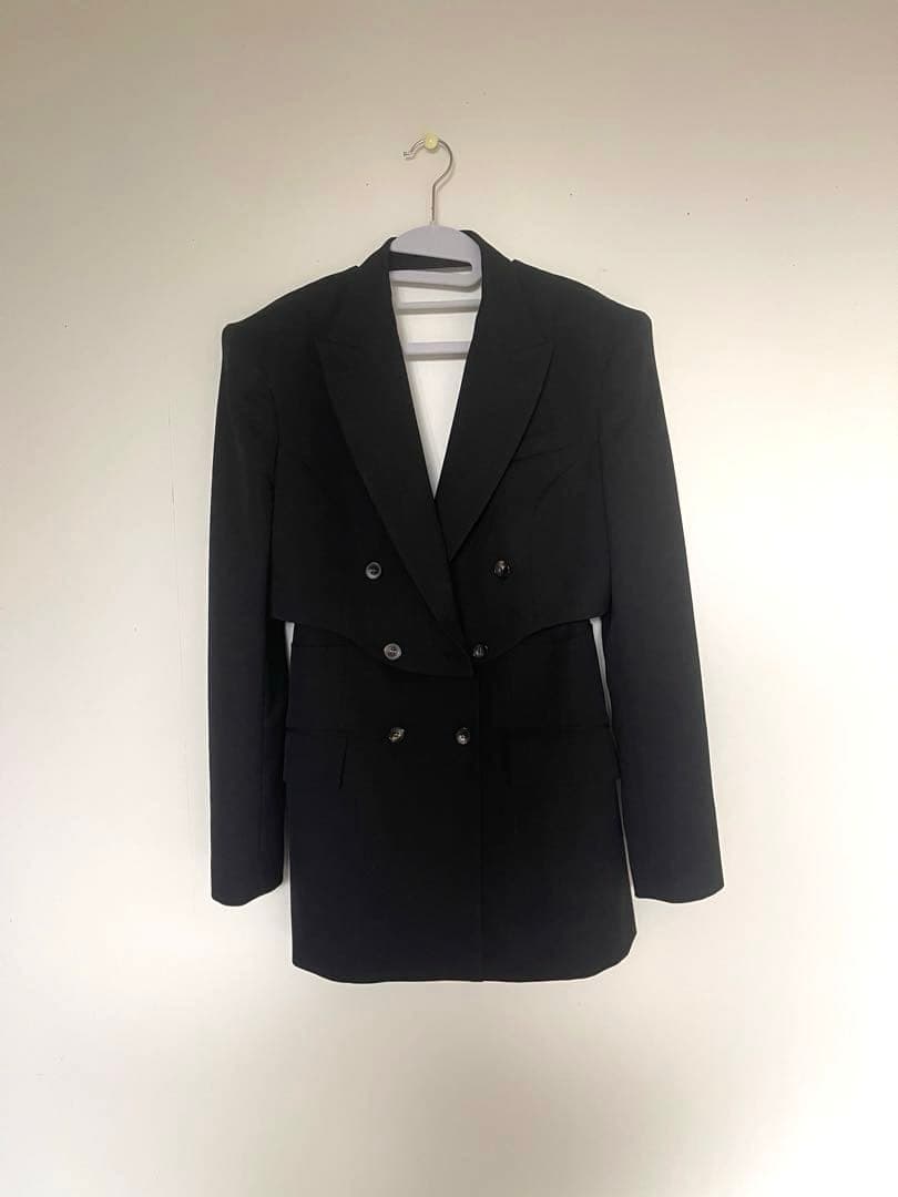 25AW FETICO フェティコ 3wayテーラードジャケット ジレ セット