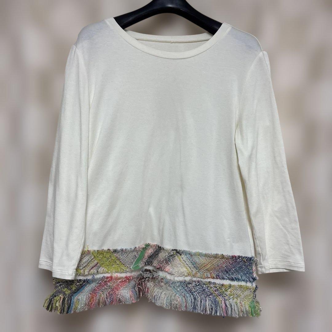 SCAPA スキャパ ミックスツィードジャケット 長袖シャツ アンサンブル