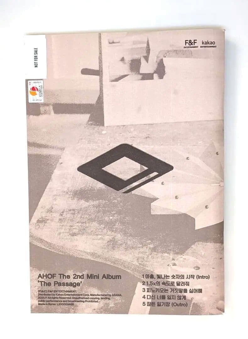 ★非売品◆直筆メンバーサインCD◆AHOF◆The Passage◆国内発送