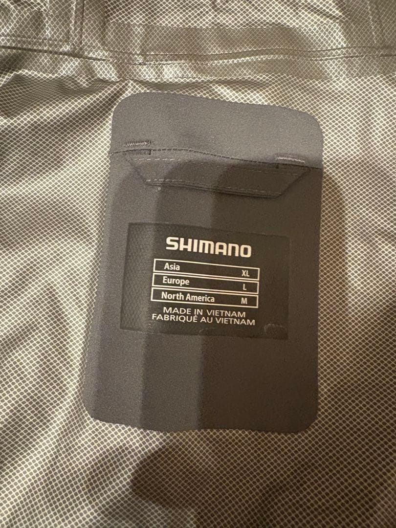 最終値下げ シマノ　レインウェア　XL