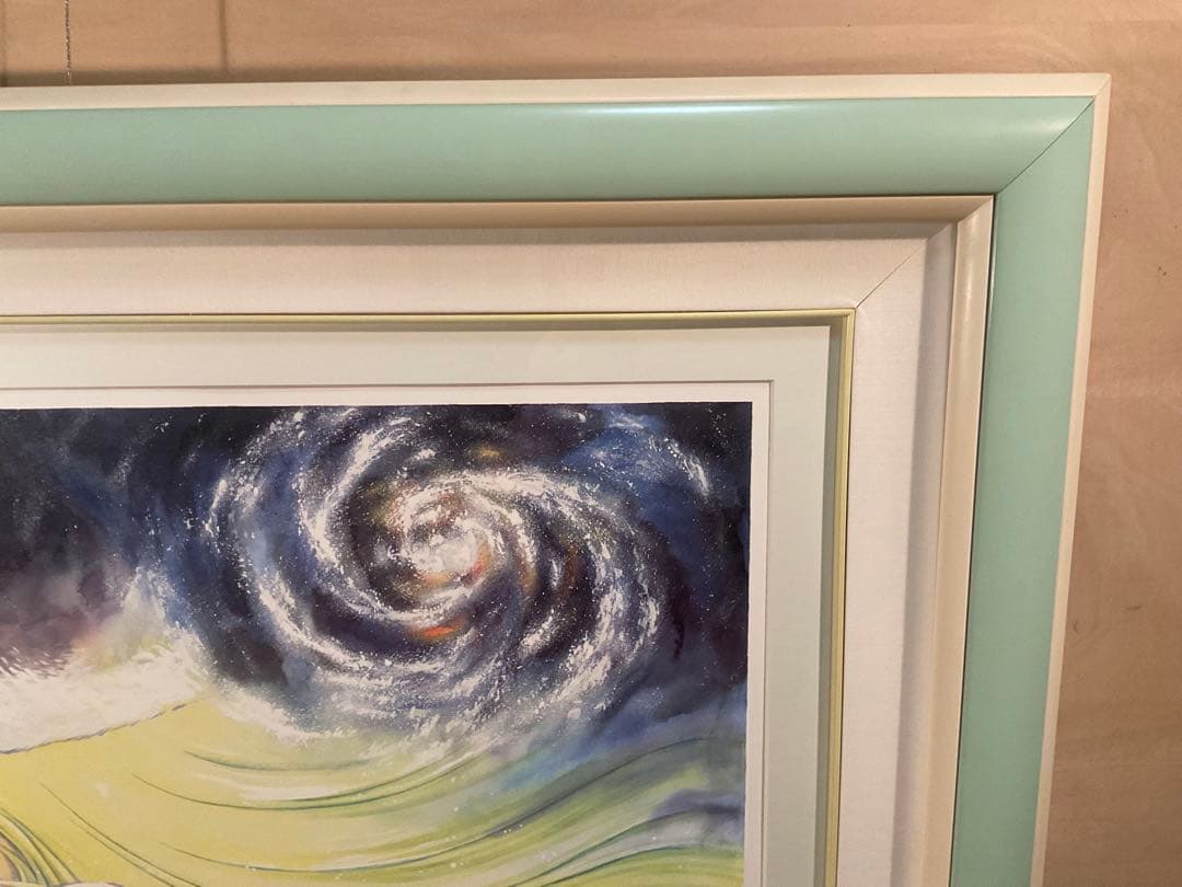 松本零士「メーテルレジェンド」シルクスクリーン　直筆サイン有り・作品保証書無し