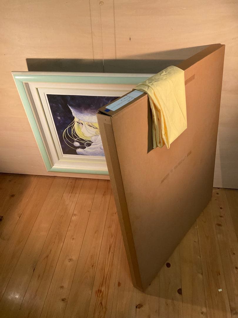 松本零士「メーテルレジェンド」シルクスクリーン　直筆サイン有り・作品保証書無し