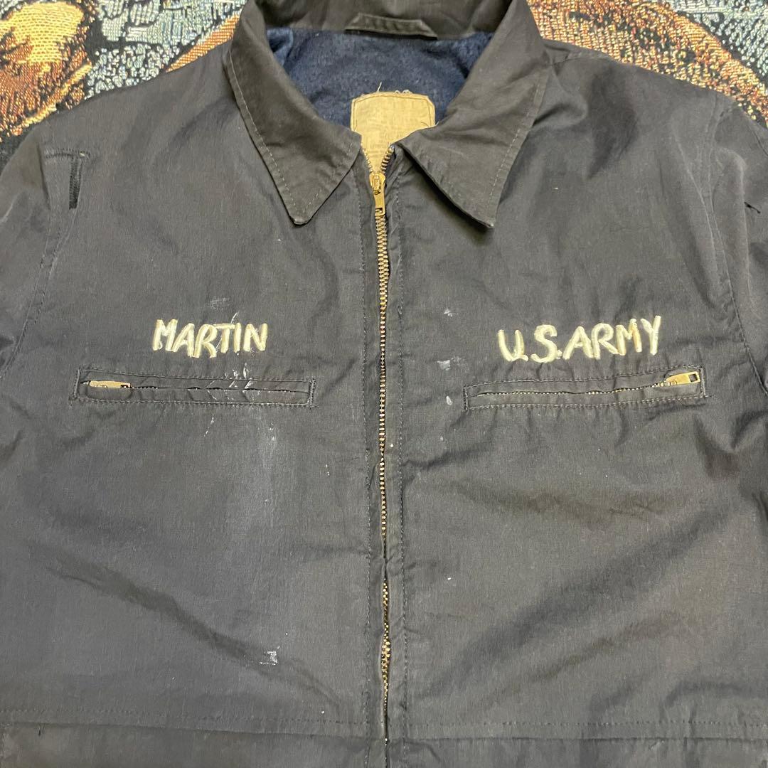 70s USNavy ユーティリティジャケット スーベニアジャケット ベトジャン