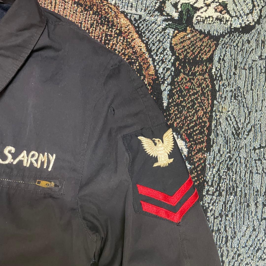 70s USNavy ユーティリティジャケット スーベニアジャケット ベトジャン
