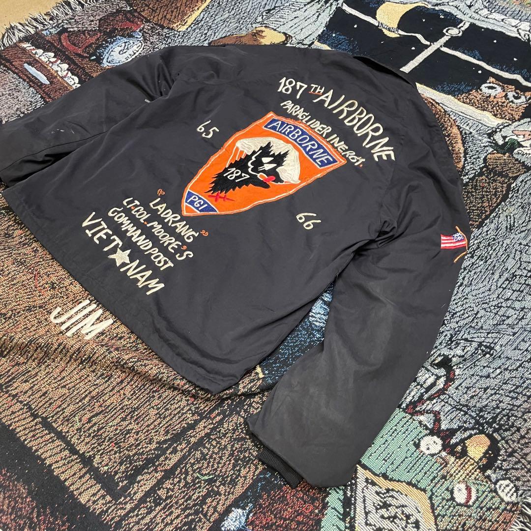 70s USNavy ユーティリティジャケット スーベニアジャケット ベトジャン