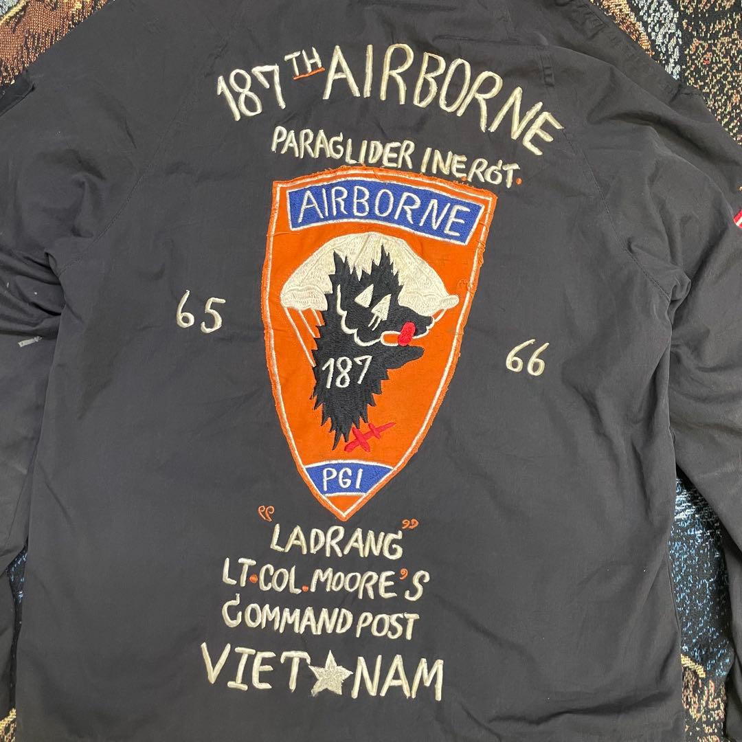 70s USNavy ユーティリティジャケット スーベニアジャケット ベトジャン