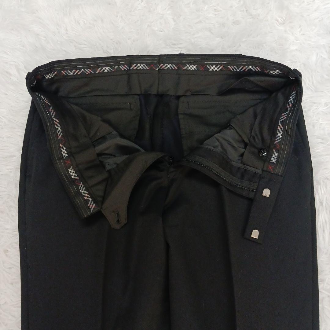 ✨希少サイズ42R✨ブラックレーベル 御幸毛織　シルクモヘア混　3ピーススーツ