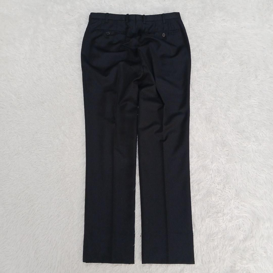 ✨希少サイズ42R✨ブラックレーベル 御幸毛織　シルクモヘア混　3ピーススーツ