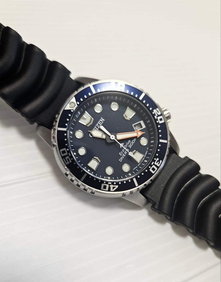 値下✕ CITIZEN プロマスター エコドライブ ダイバー ネイビー