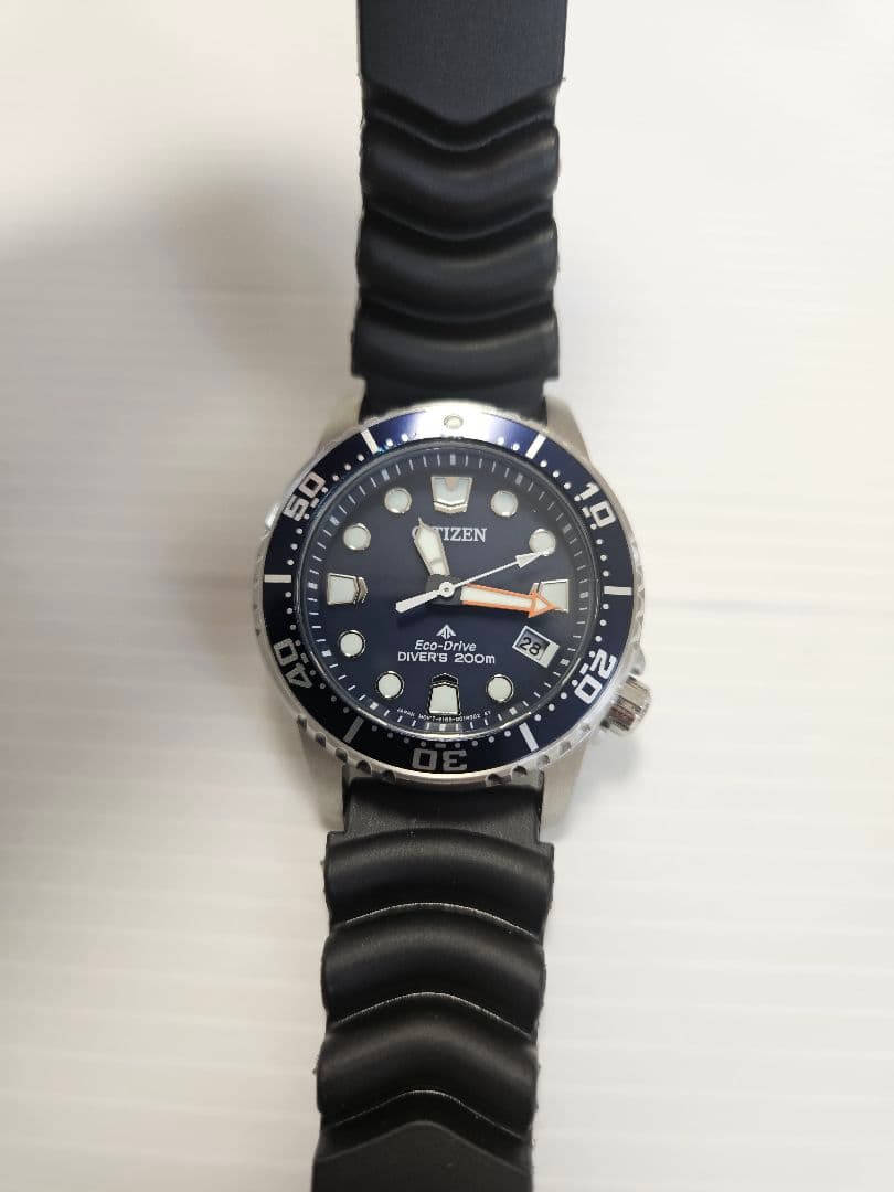 値下✕ CITIZEN プロマスター エコドライブ ダイバー ネイビー