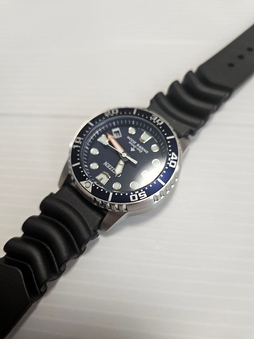 値下✕ CITIZEN プロマスター エコドライブ ダイバー ネイビー
