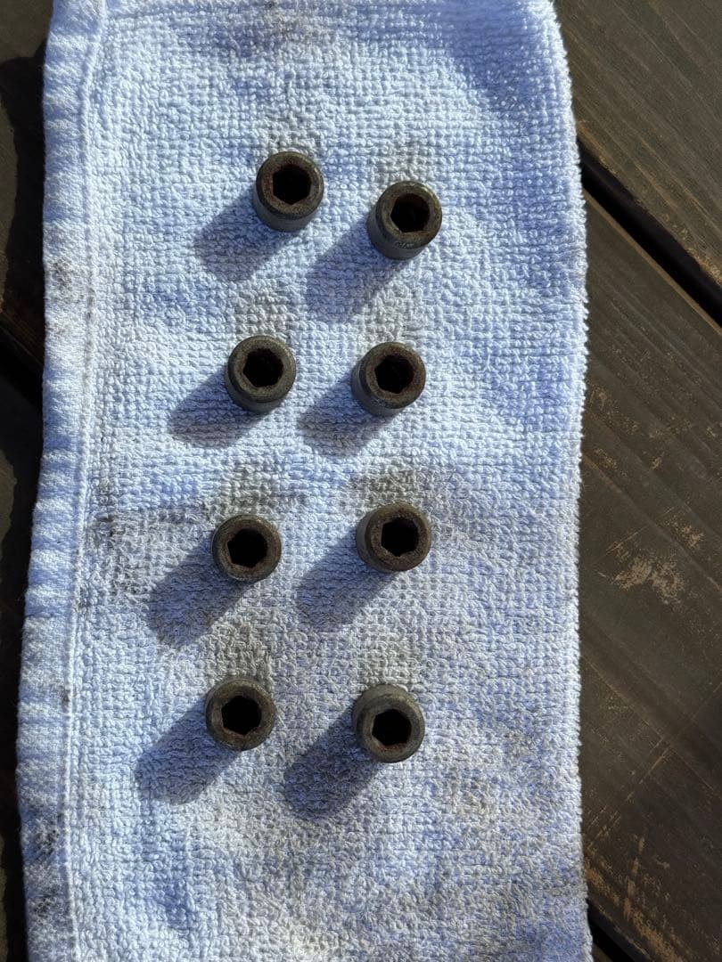 XJR400R(RH02J) 純正マフラー エキパイ サイレンサー