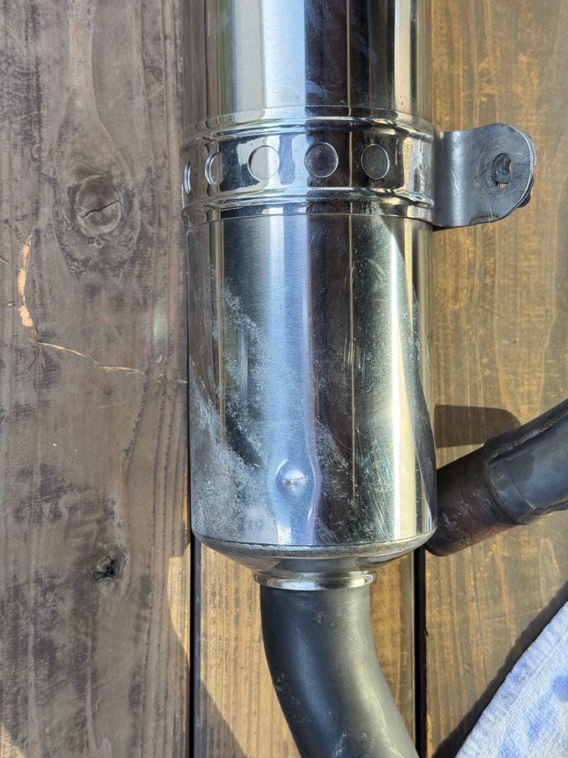 XJR400R(RH02J) 純正マフラー エキパイ サイレンサー