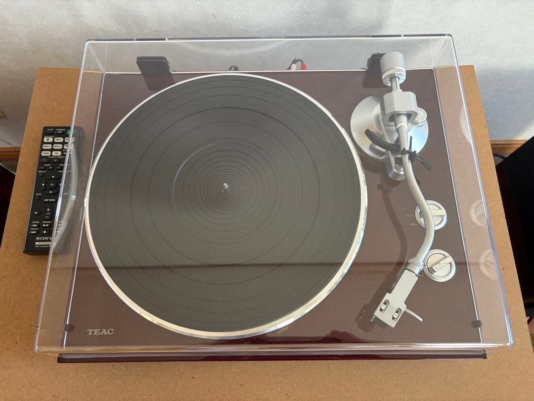 TEACターンテーブル・SONYアンプ・JBLスピーカーセット