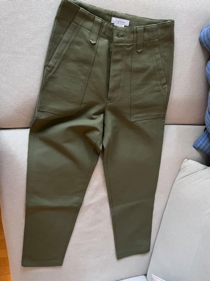 美品　YONFA ベーカーパンツ　試着のみ