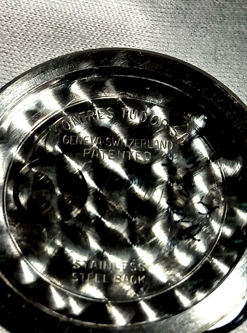 チューダー　オイスター　ゴールドインデックス　7960　手巻きメンズ腕時計