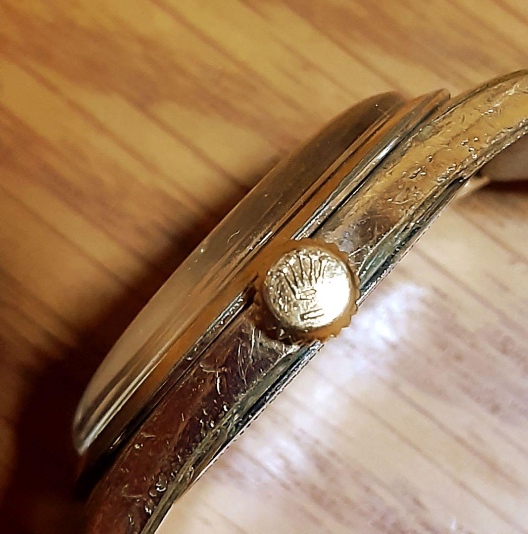 チューダー　オイスター　ゴールドインデックス　7960　手巻きメンズ腕時計