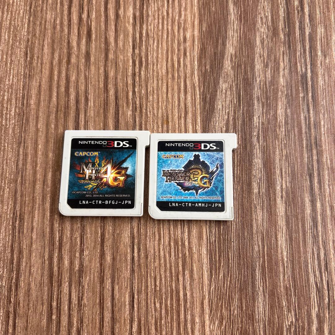 モンスターハンター4G & 3G 2本セット