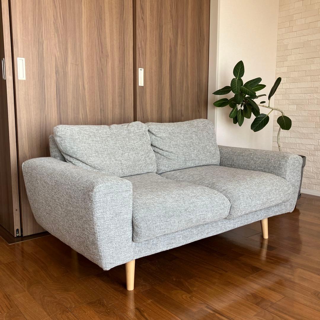 【最終値下げ】unico ソファ　モルン【送料のみ】