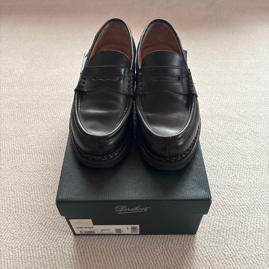 パラブーツ　ランス　paraboot REIMS ブラック　サイズ6