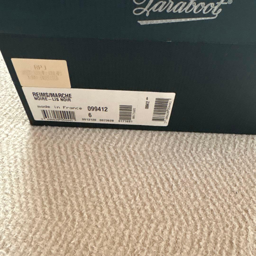 パラブーツ　ランス　paraboot REIMS ブラック　サイズ6