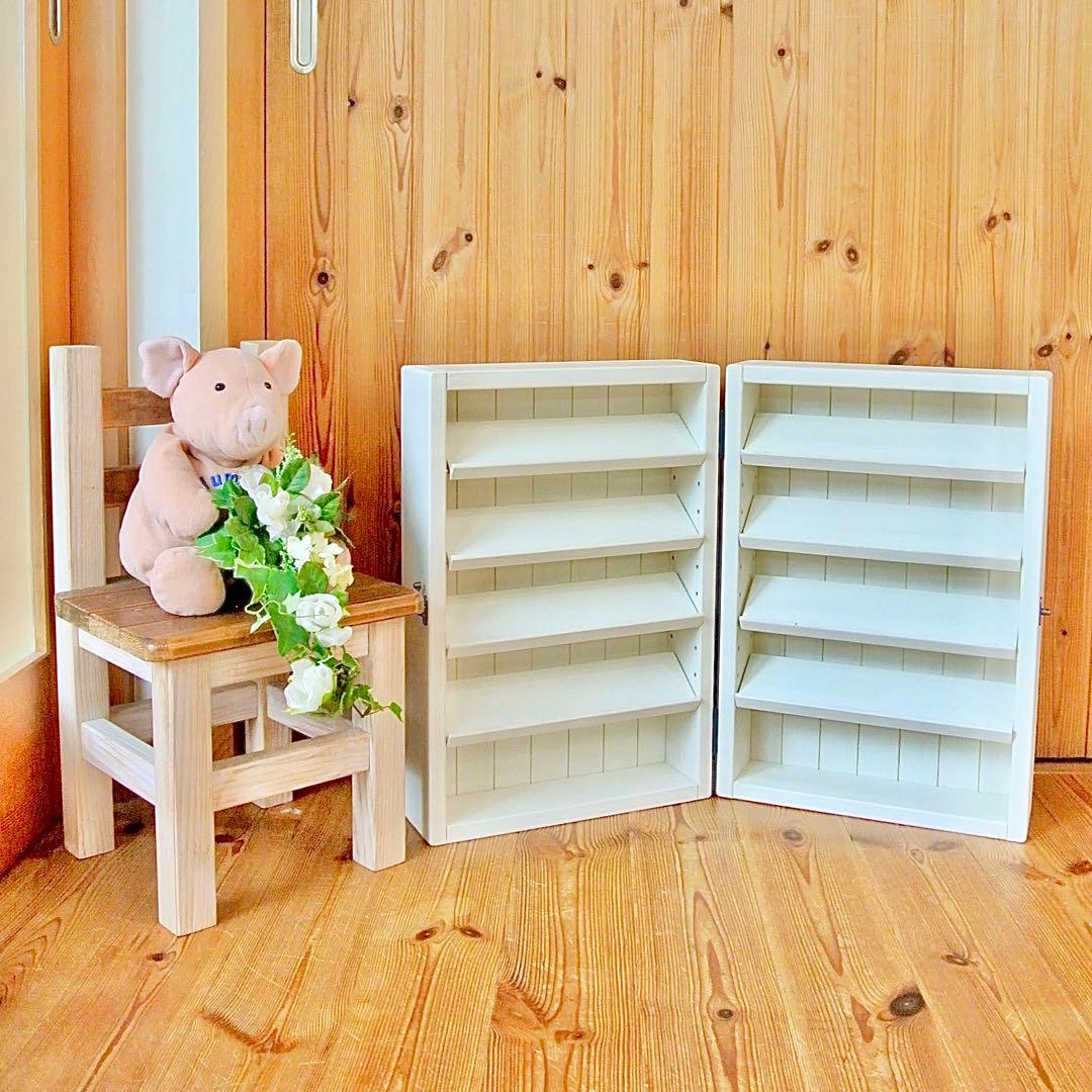 斜め棚にも！イベント什器　可動棚　片開き　カスタマイズ　ディスプレイ　トランク型