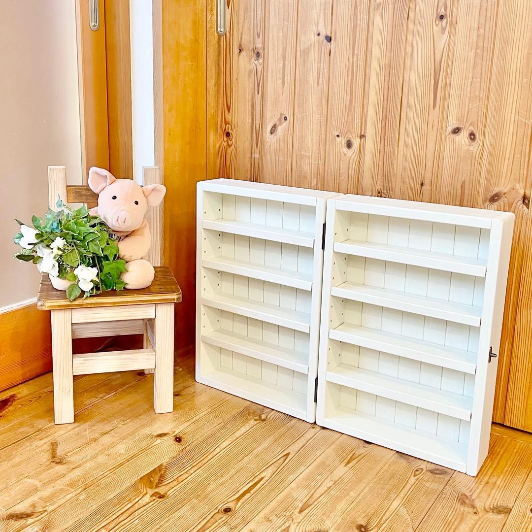 斜め棚にも！イベント什器　可動棚　片開き　カスタマイズ　ディスプレイ　トランク型