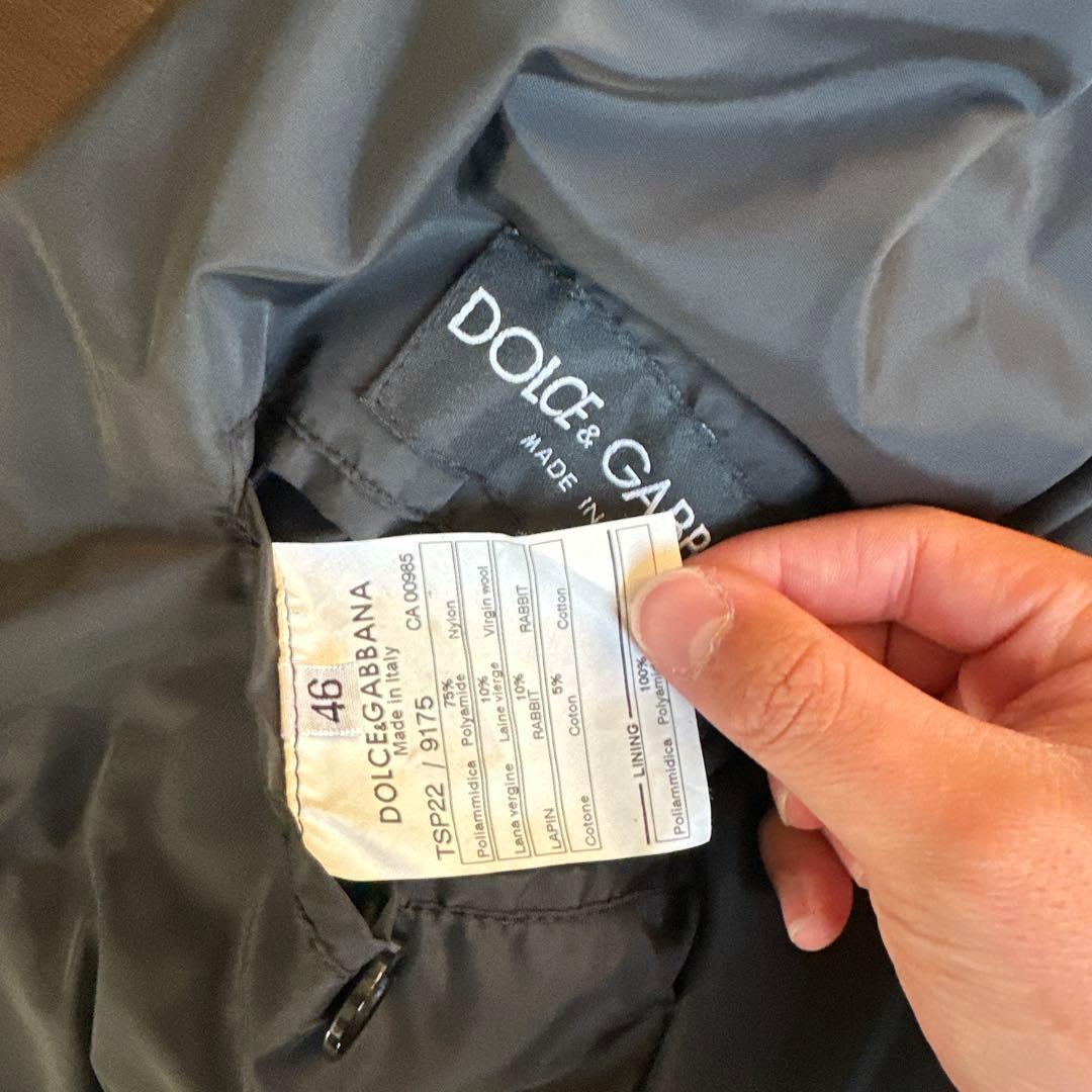 ドルガバ　ダウンD&G N-2B flight jacket