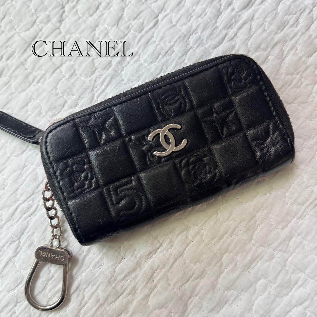 シャネル CHANEL ケース パース キーリング ココマーク
