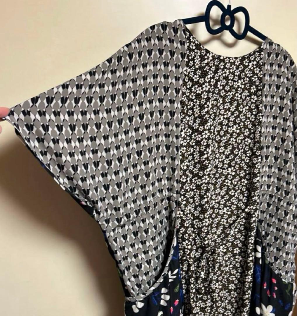 as knou as オオラカ　半袖ワンピース【19号】