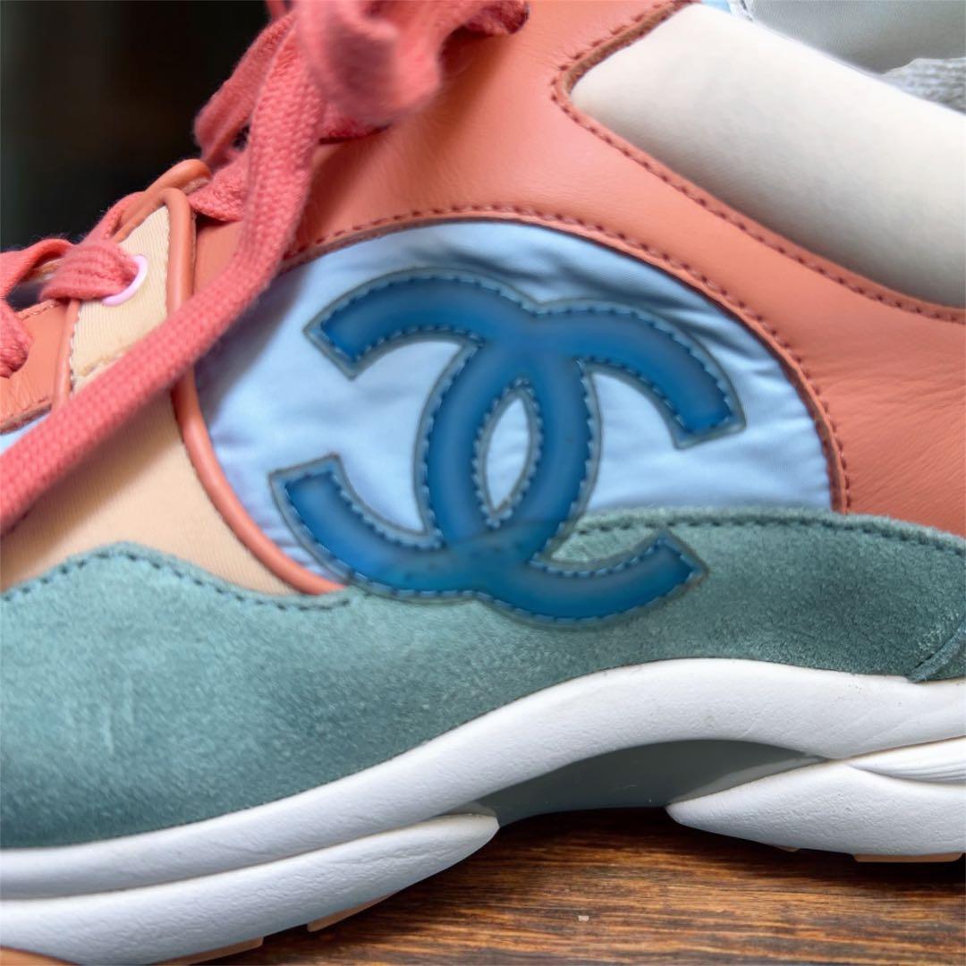 【美品】 CHANEL スニーカー シャネル 靴