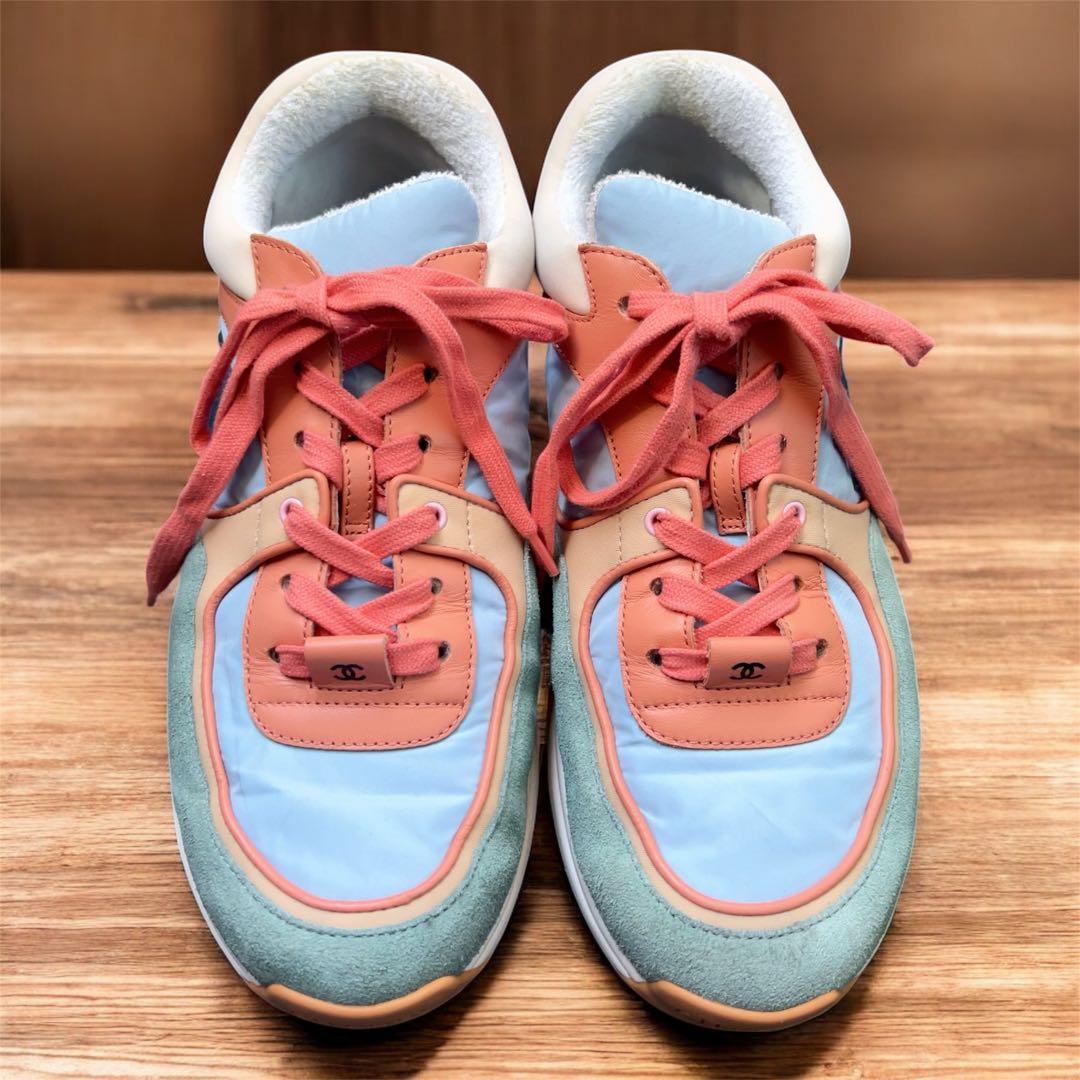 【美品】 CHANEL スニーカー シャネル 靴