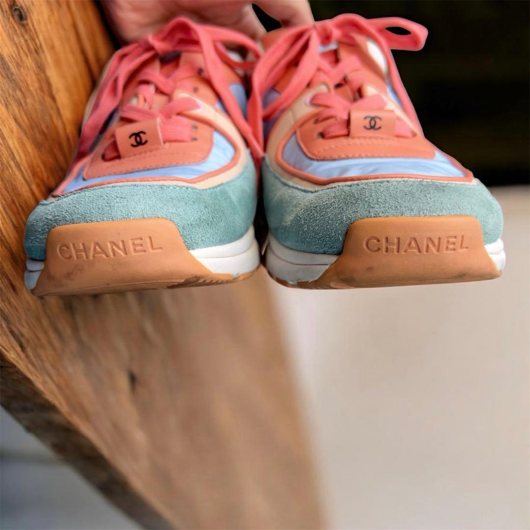 【美品】 CHANEL スニーカー シャネル 靴