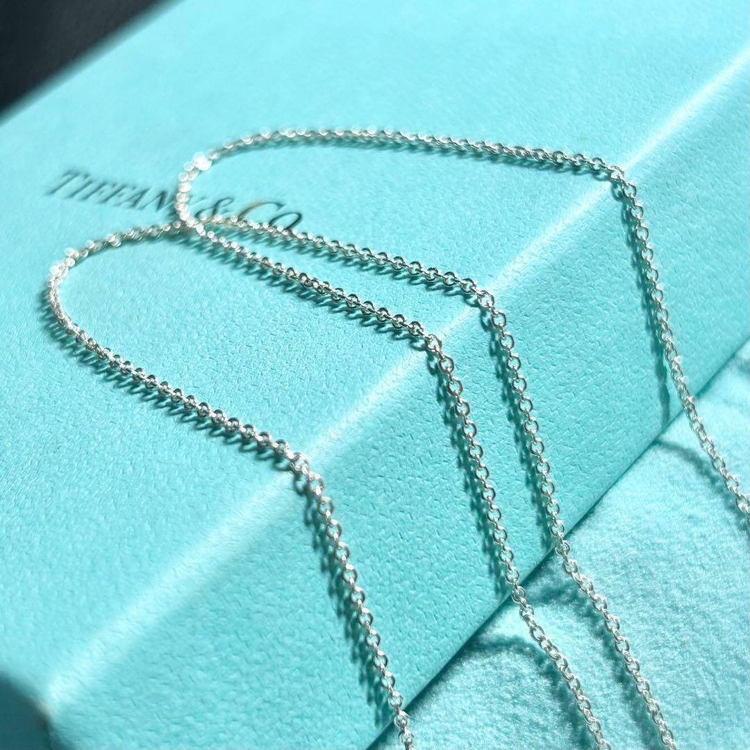 ティファニー　チェーン　ネックレス　ペンダント　Tiffany シルバー　美品