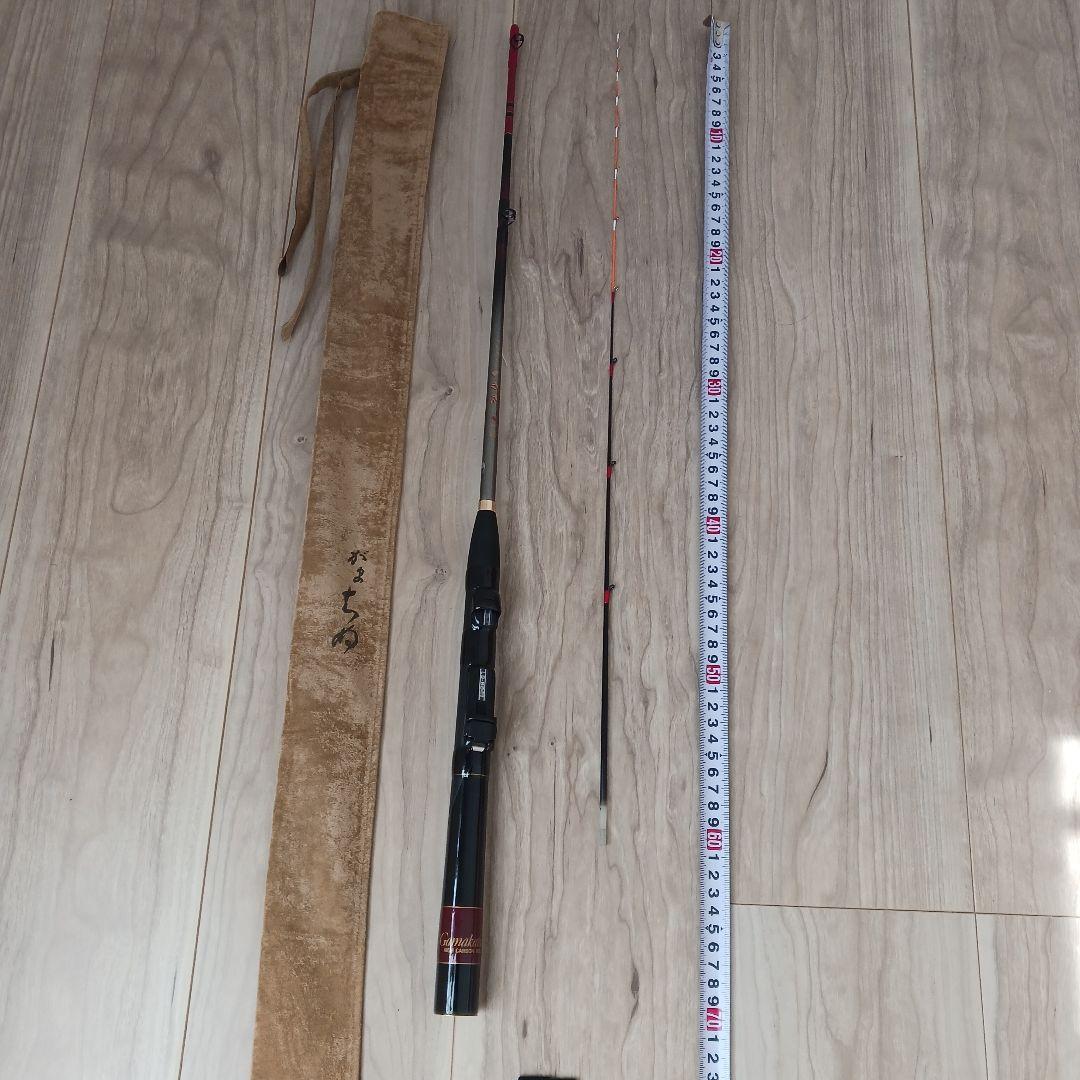 美品　がまちぬ　いかだ　中硬　1.2　適正ハリス　0.8〜2.0号 袋付き